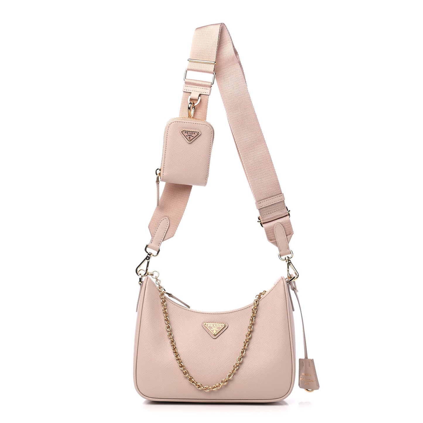Saffiano Re-Edition 2005 Shoulder Bag Ninfea