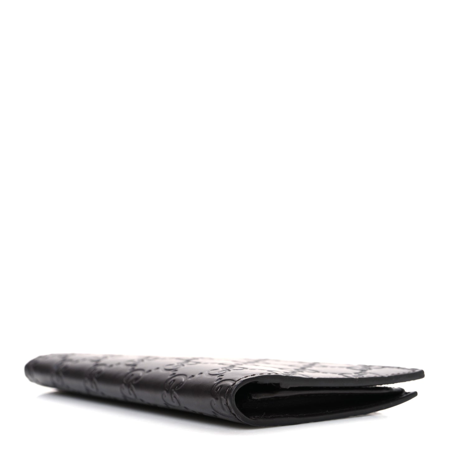 Guccissima Long Wallet Chocolate