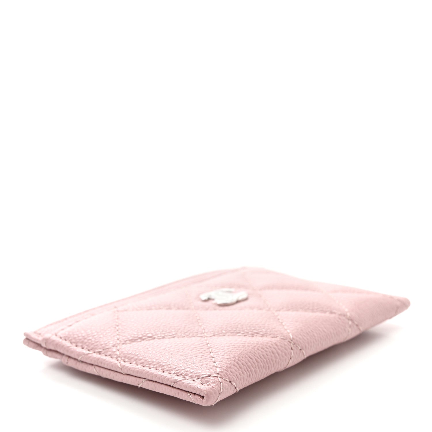 Chanel Caviar Quilted Card Holder Light Pink 4 of 8
