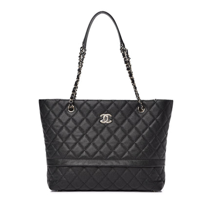Chanel Caviar Quilted Rolled Up Tote Black 1 of 11