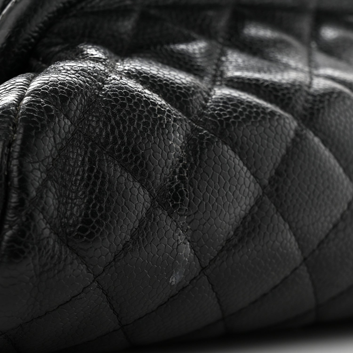 Chanel Caviar Quilted Timeless Clutch Black 7 of 7