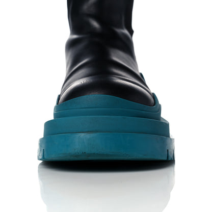 Bottega Veneta Calfskin The Tire Chelsea Boots 37 Black Blaster 15 of 21