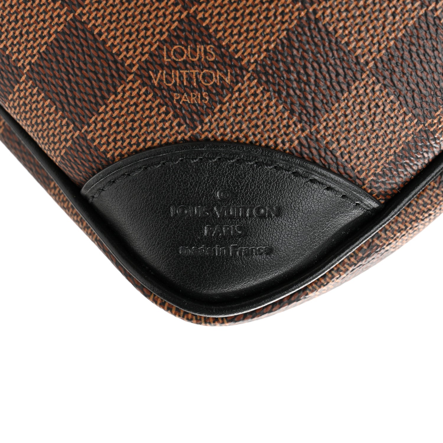 Louis Vuitton Damier Ebene Odeon PM Black 6 of 10