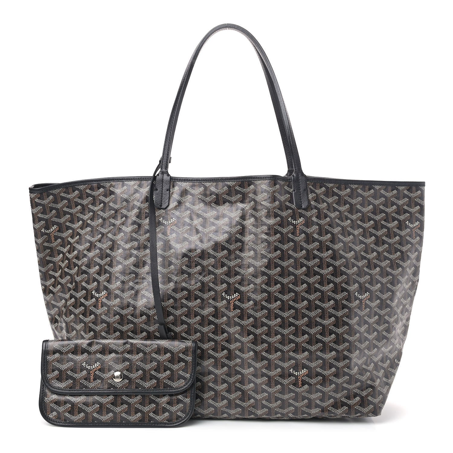 Goyard Goyardine Saint Louis GM Black 1 of 4
