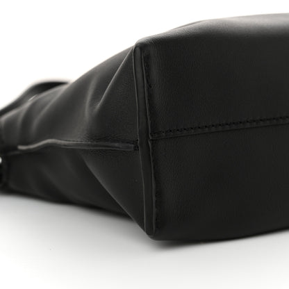 Loewe Calfskin Mini Flamenco Knot Clutch Black 9 of 10