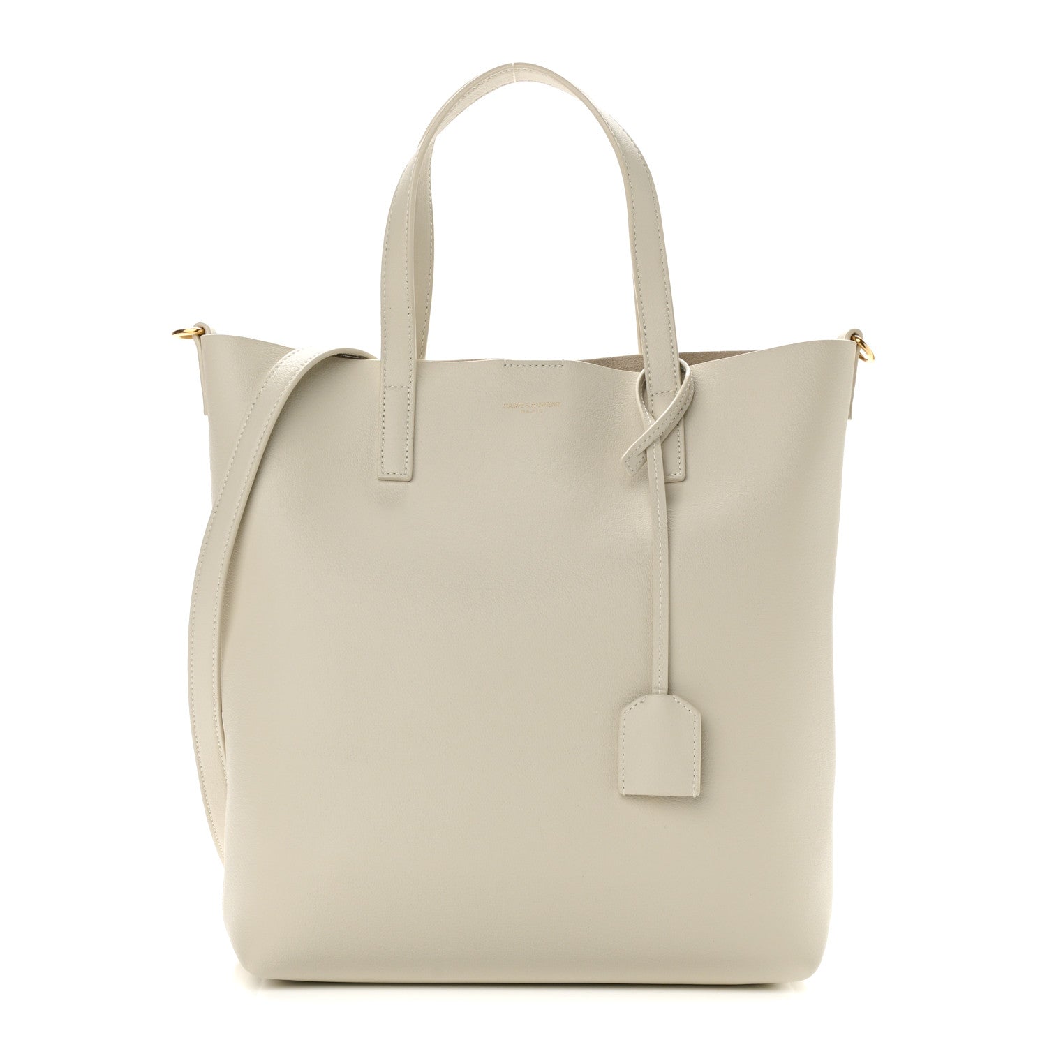 Saint Laurent Calfskin Toy Shopping Tote Porcellana 1 of 8