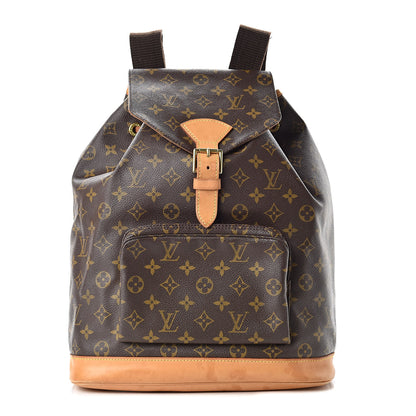Louis Vuitton Monogram Montsouris GM Backpack 1 of 17