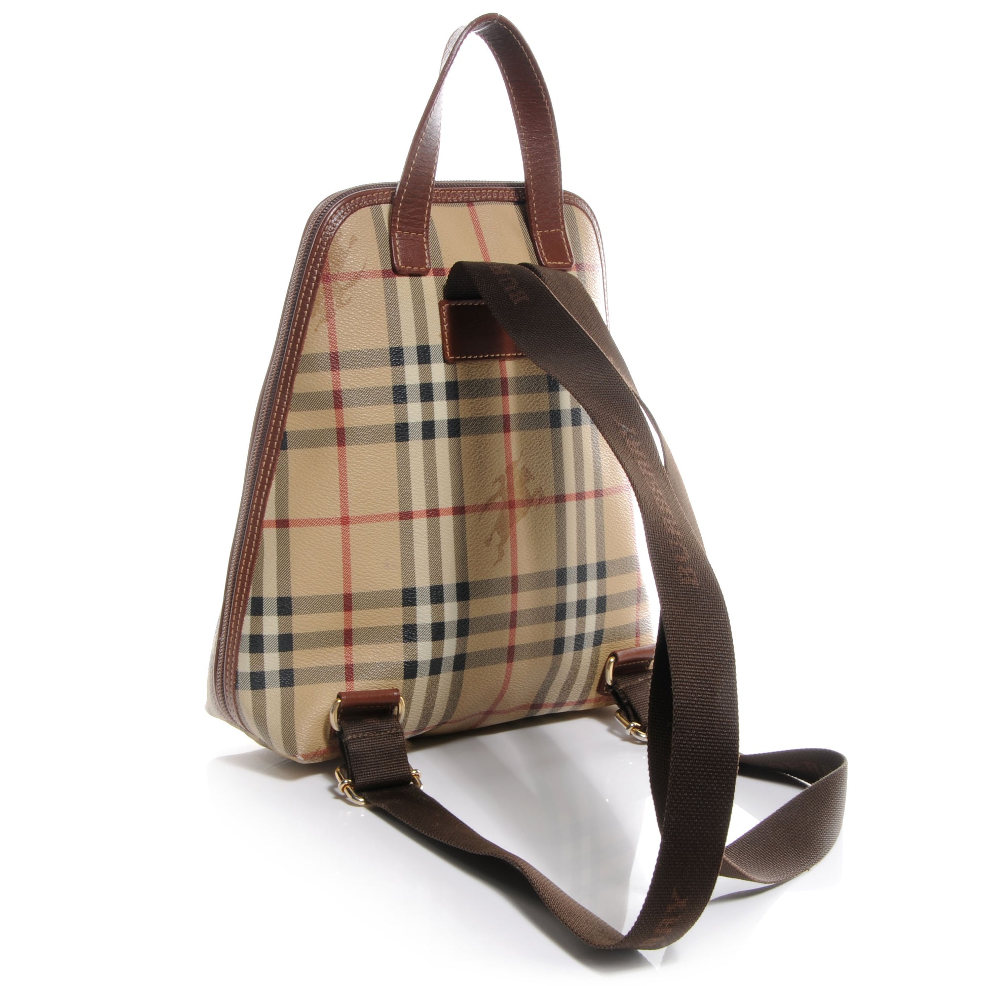 Burberry Haymarket Check Backpack 3 of 10