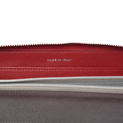 Chanel Caviar Sevruga Zip Around Wallet Red 7 of 12