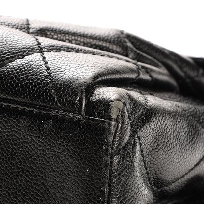 Chanel Caviar Quilted Flap Shoulder Bag Black 9 of 12