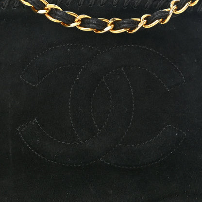Chanel Suede CC Tassel Camera Case Black 9 of 11