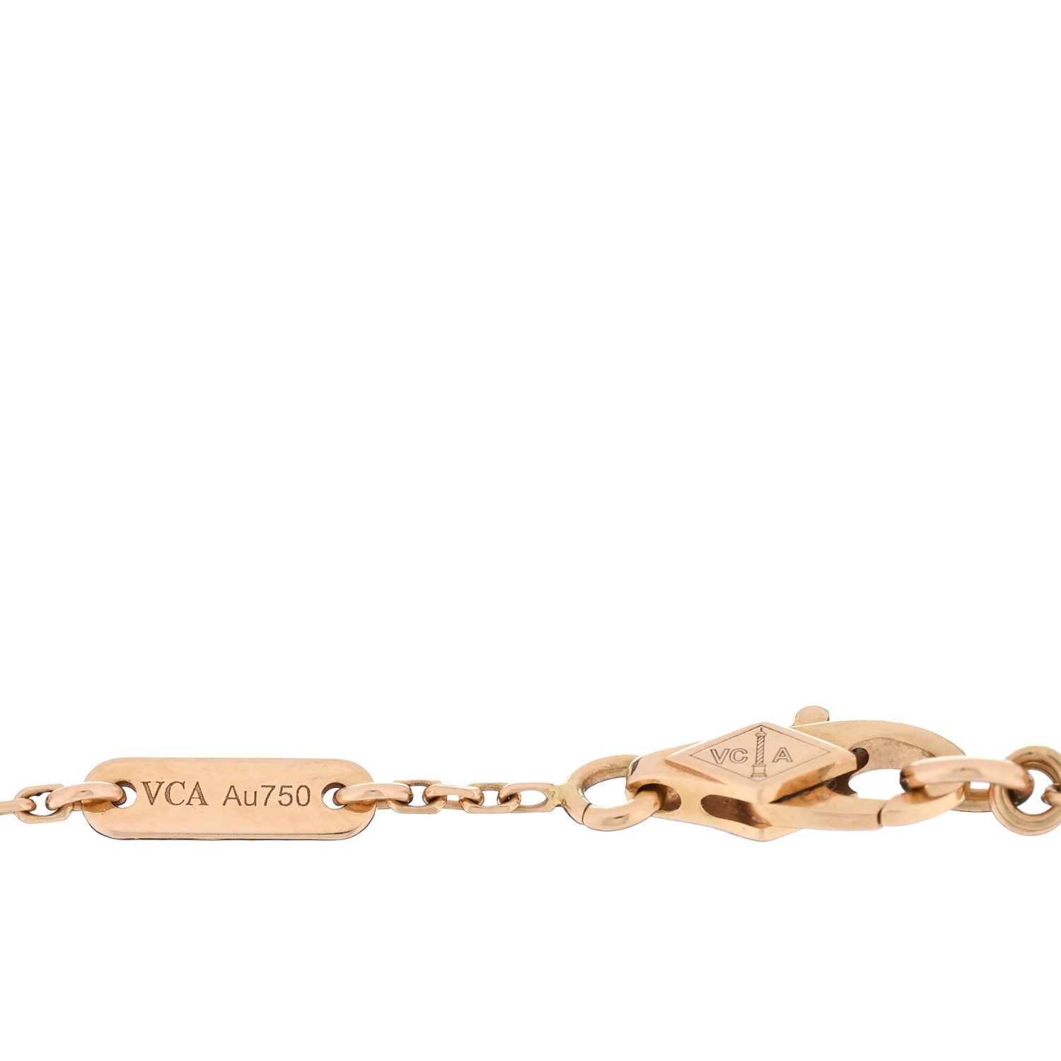 Van Cleef & Arpels 18K Rose Gold Sweet Alhambra Bracelet 3 of 3