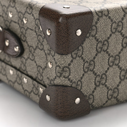 Gucci GG Supreme Monogram Globe-Trotter Beauty Case Brown 8 of 9