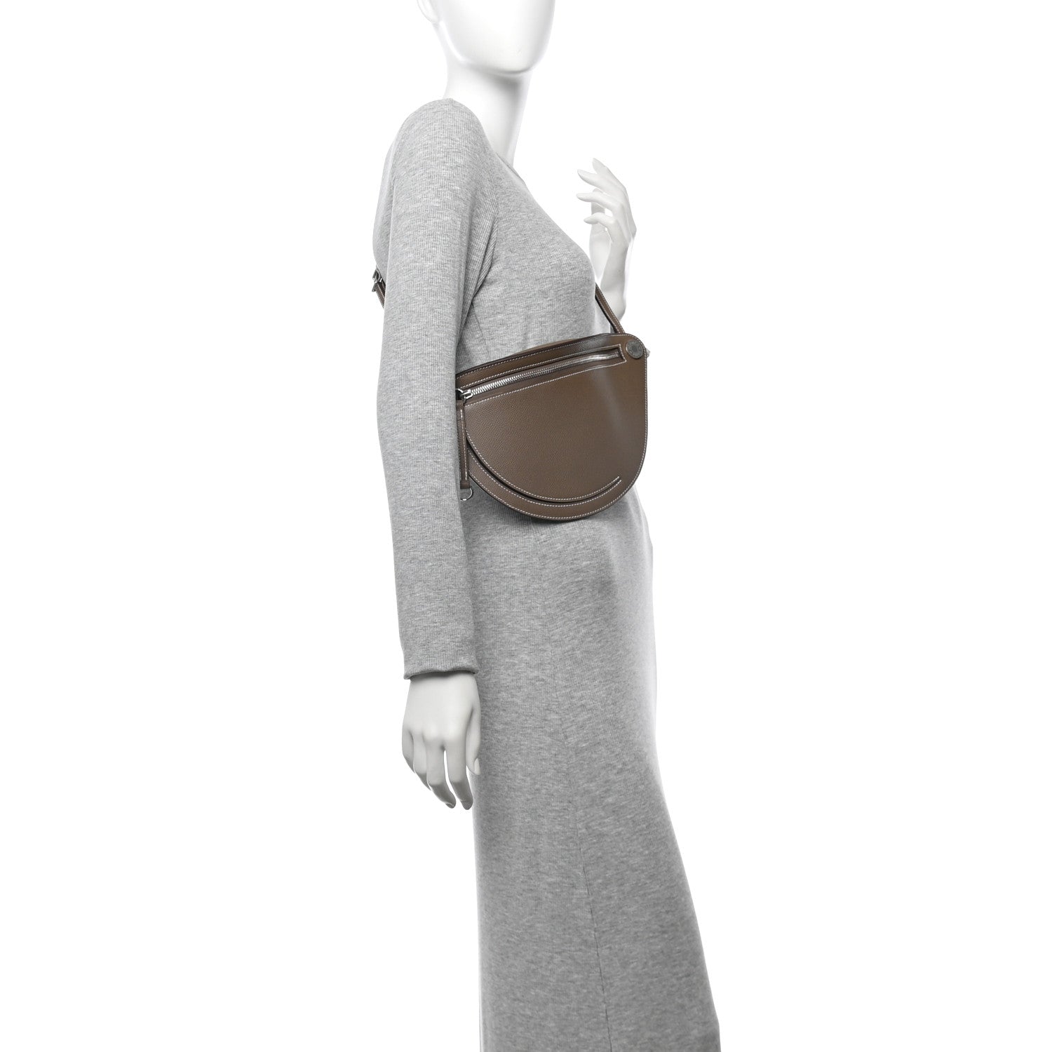 Hermes Epsom Petite Course Bag Etoupe 2 of 12