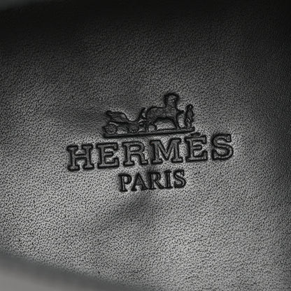Hermes Calfskin Mens Oxford 43.5 Black 8 of 12