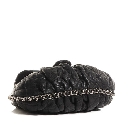 Chanel Washed Lambskin Chain Around Medium Messenger Black 4 of 7