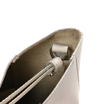 Celine Grained Calfskin Small Vertical Cabas Cream 11 of 13