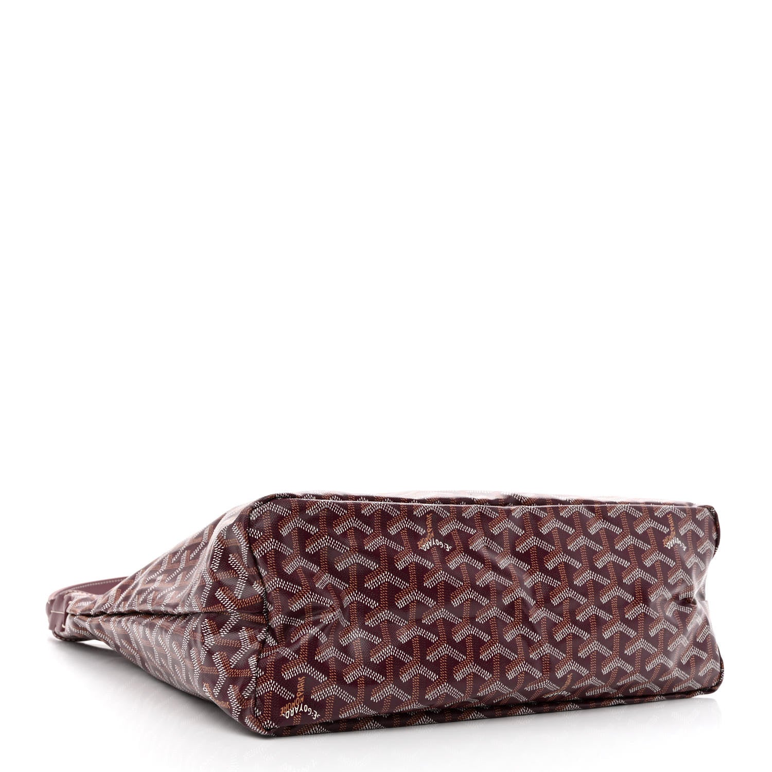 Goyard Goyardine Boheme Hobo Burgundy 5 of 12