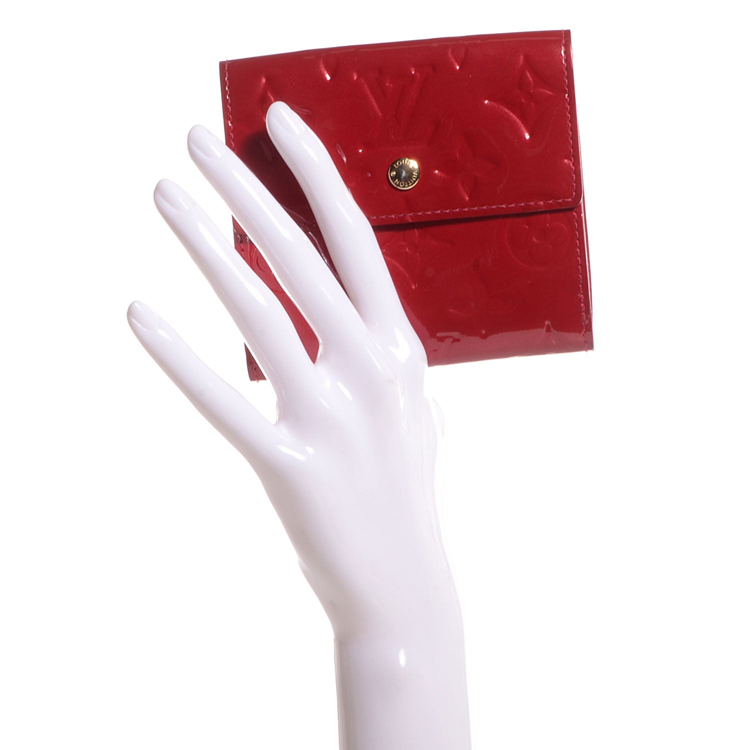 Louis Vuitton Vernis Ludlow Wallet Pomme D'Amour 2 of 8