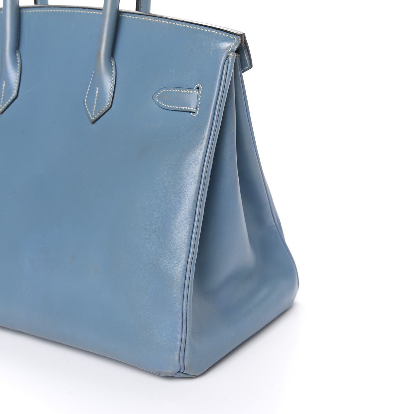 Box Birkin 35 Blue Jean