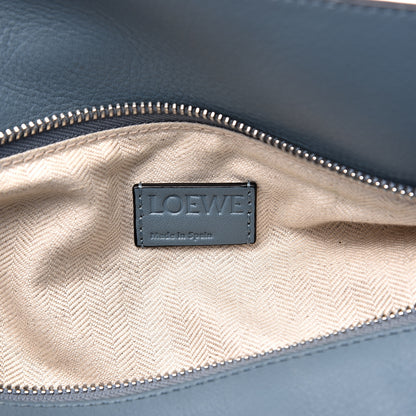 Loewe Calfskin Medium Puzzle Bag Stone Blue 6 of 13