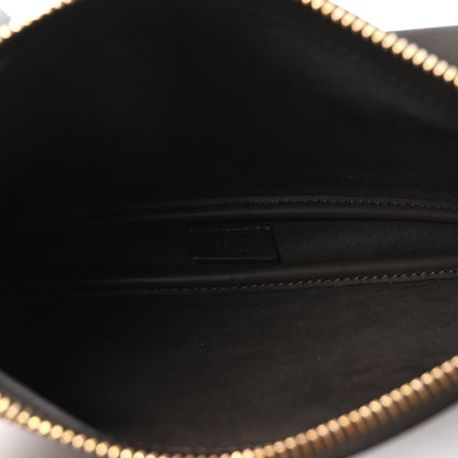 Fendi Fabric Jacquard Vitello Grace FF 1974 Mini Simply Fendi Shoulder Bag Tobacco Moro Ebano 4 of 9