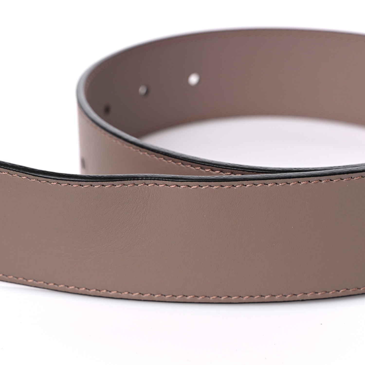 Gucci Calfskin Double G 40mm Belt 85 34 Porcelain Rose 5 of 6