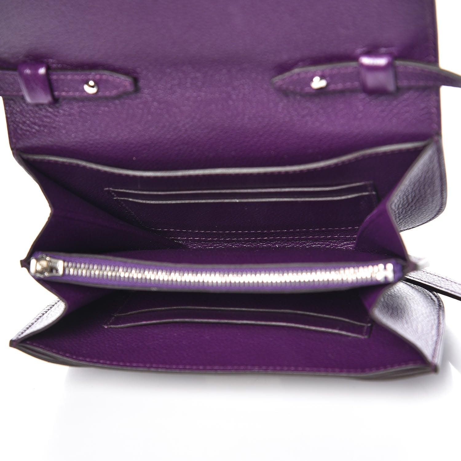 Hermes Veau Evercolor Mini Convoyeur Ultraviolet 5 of 8