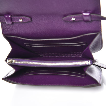 Hermes Veau Evercolor Mini Convoyeur Ultraviolet 5 of 8