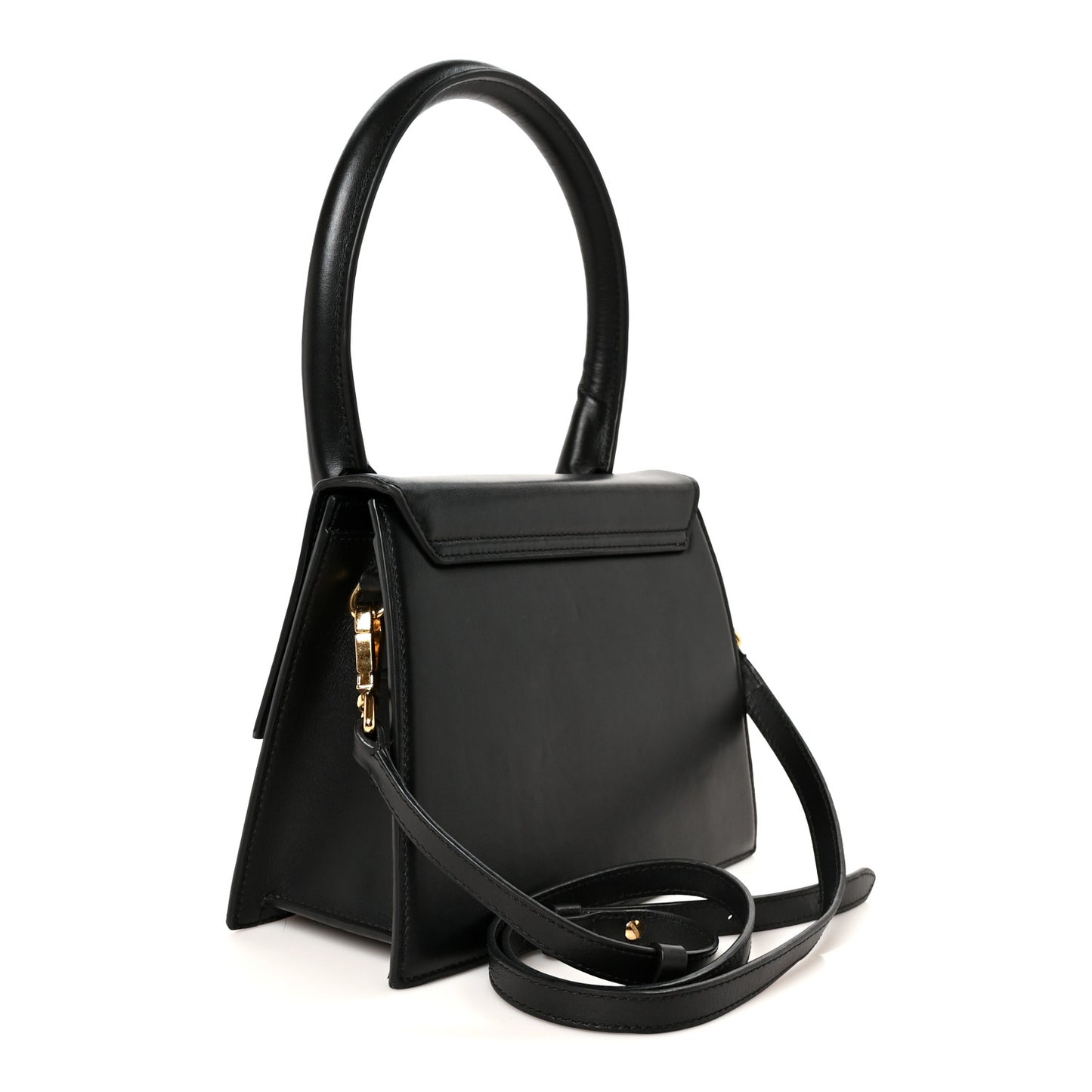 Smooth Calfskin Le Grand Chiquito Black