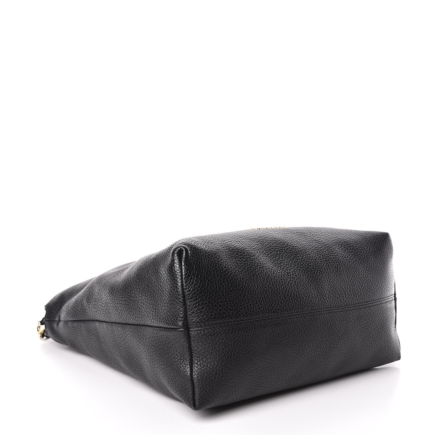Burberry London Grainy Calfskin Medium Cale Hobo Black 4 of 13