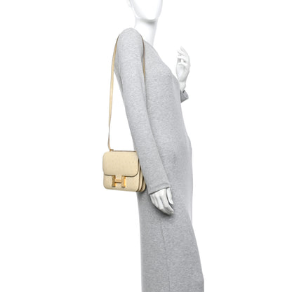 Hermes Ostrich Constance 18 Parchemin 2 of 10