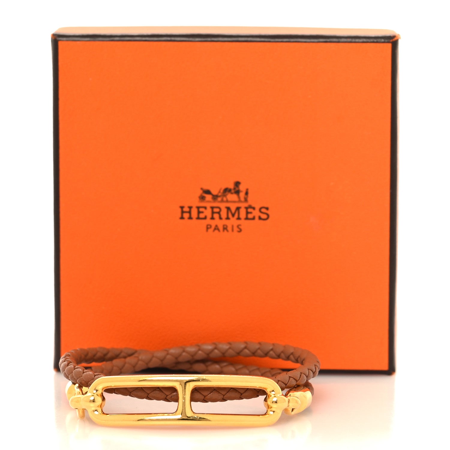 Hermes Swift Roulis Double Tour Bracelet T1 Gold 5 of 5