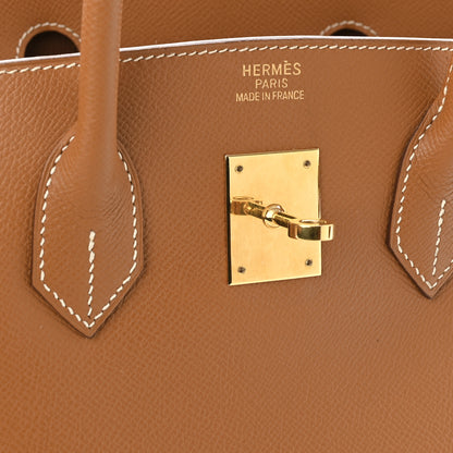 Hermes Epsom Birkin 35 Gold 6 of 15