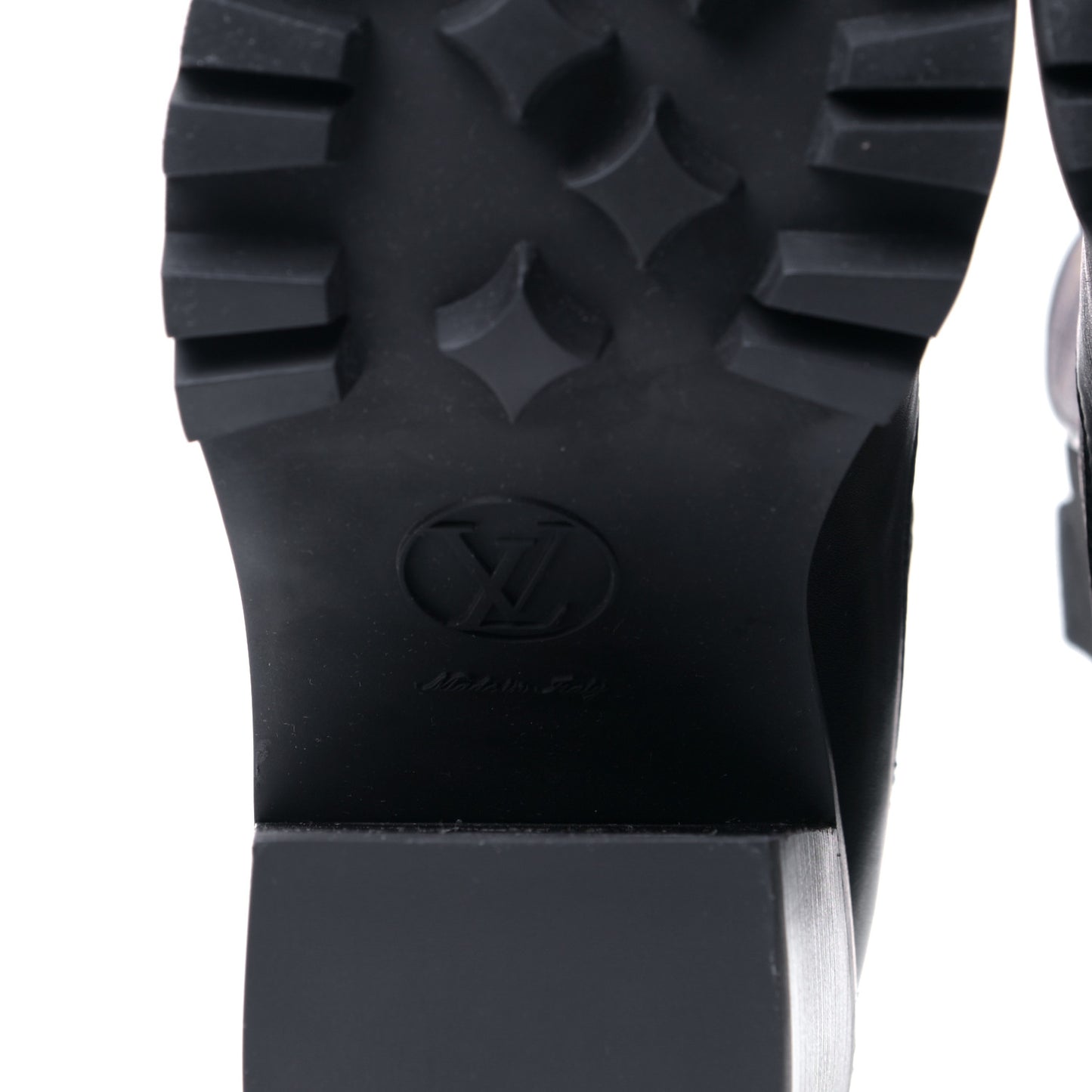 Patent Monogram Limitless Ankle Boots 40 Black