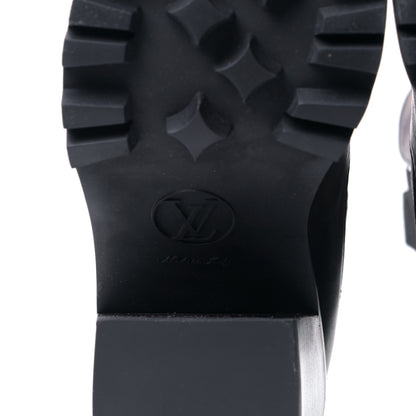 Louis Vuitton Patent Monogram Limitless Ankle Boots 40 Black 13 of 18