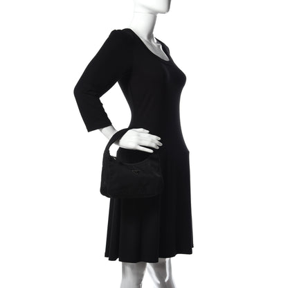 Prada Tessuto Nylon Sport Shoulder Bag Black 2 of 8