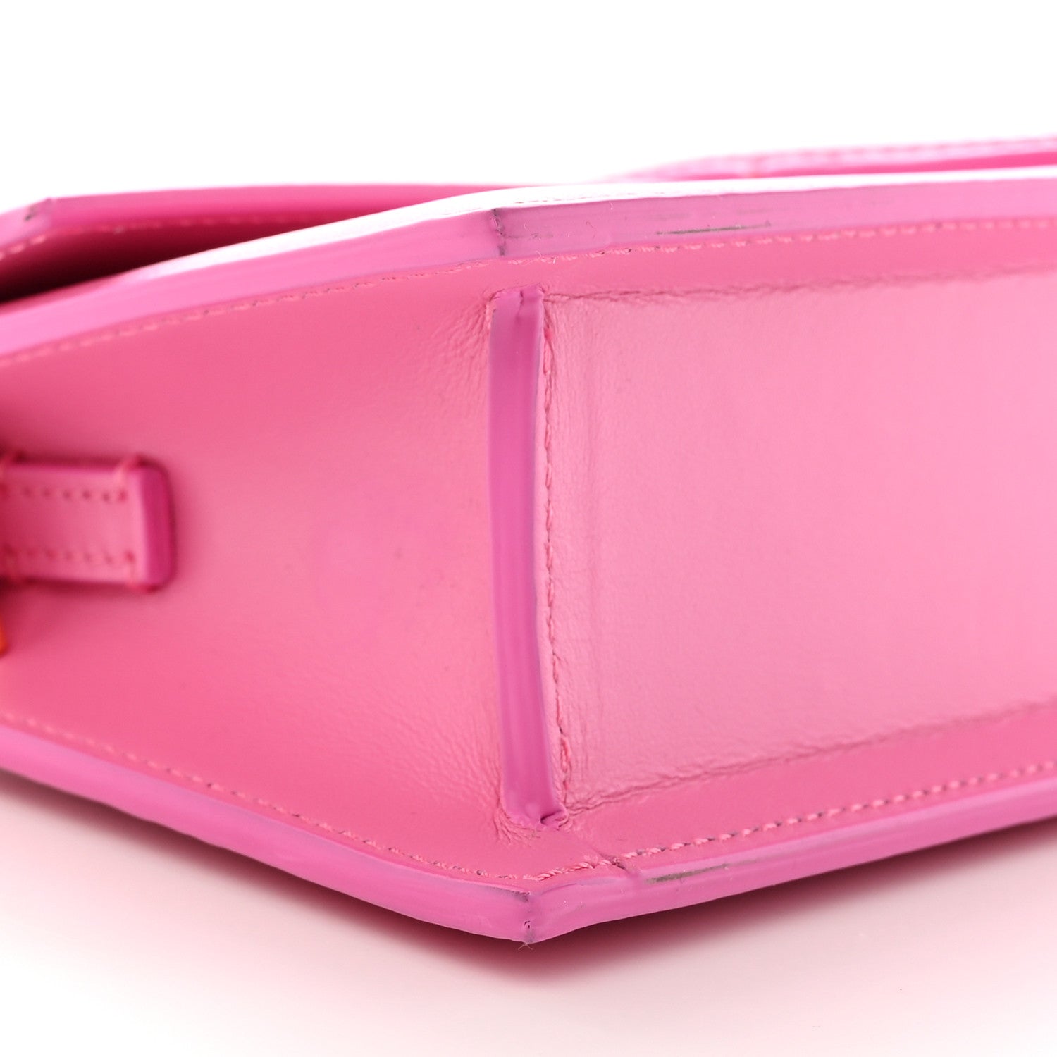 Jacquemus Smooth Calfskin Le Bambino Long Flap Pink 8 of 10