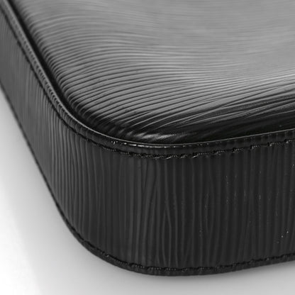 Louis Vuitton Epi Pochette Accessories NM Black 7 of 10
