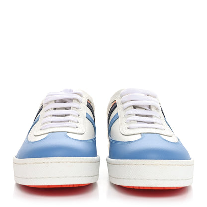 Hermes Epsom Boomerang Sneakers 36 Bleu Allure Multicolor 3 of 9