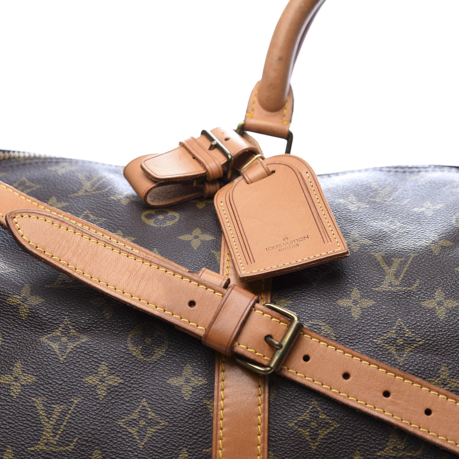 Louis Vuitton Monogram Keepall Bandouliere 60 12 of 13