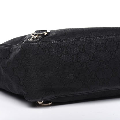 Gucci Monogram Small Abbey Tote Black 7 of 12