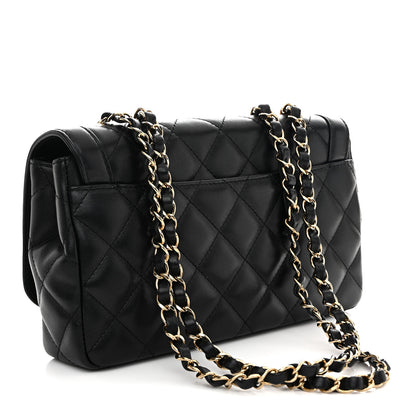 Chanel Lambskin Quilted Small Flap Bag Black 3 of 10