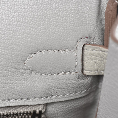 Hermes Togo Birkin 25 Gris Perle 19 of 33