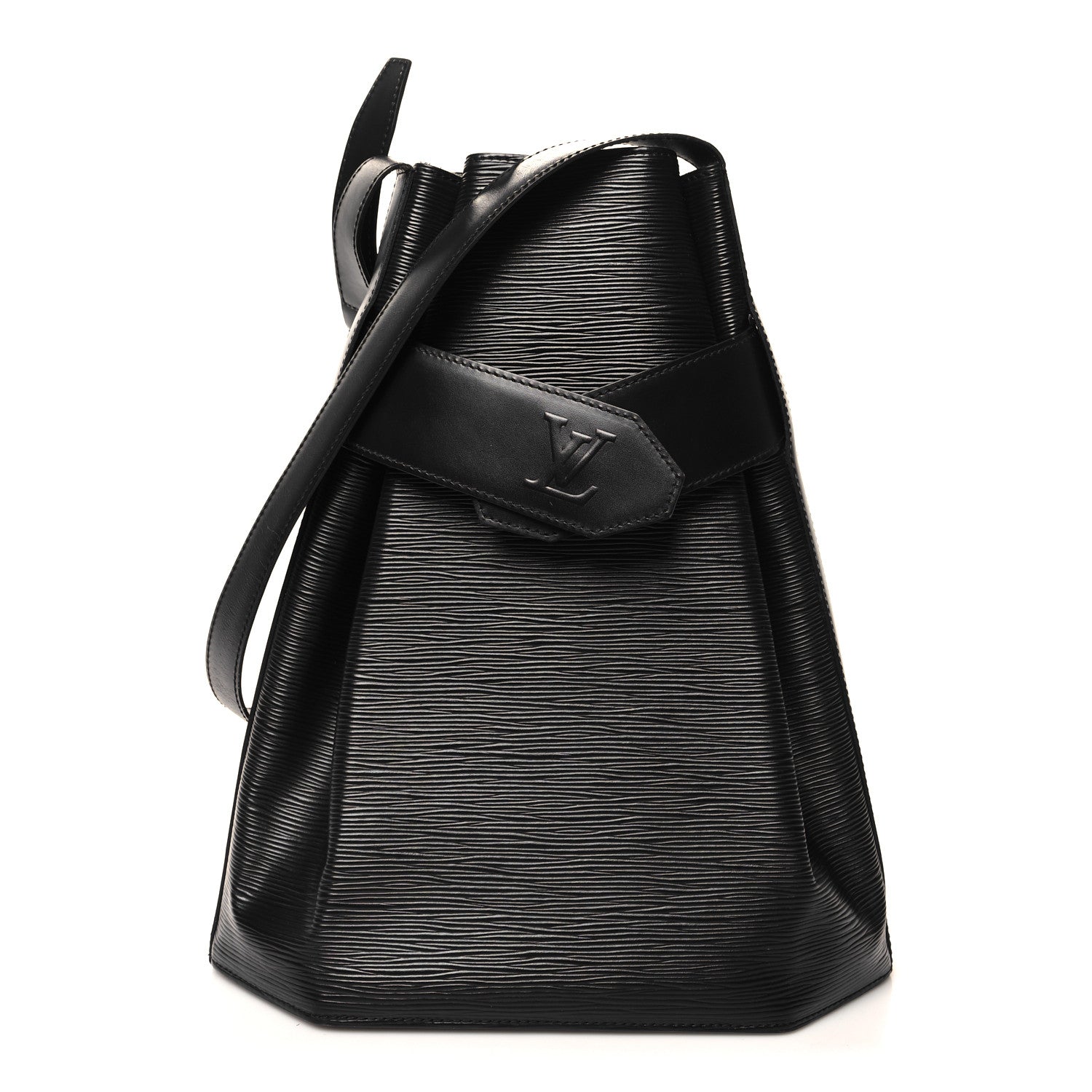 Louis Vuitton Epi Sac D'Epaule GM Black 1 of 10
