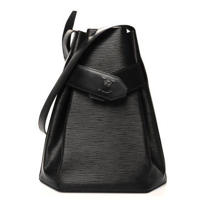 Louis Vuitton Epi Sac D'Epaule GM Black 1 of 10