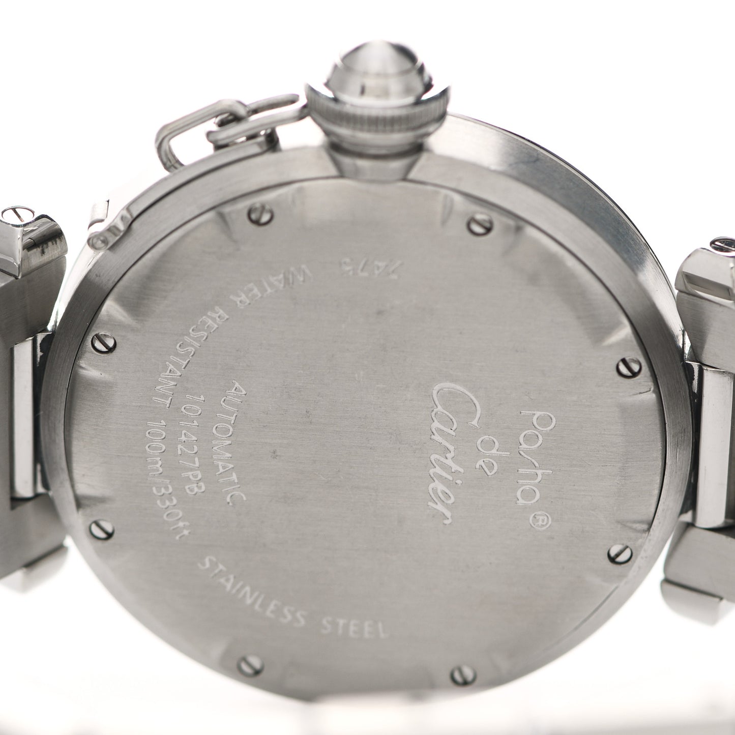 Stainless Steel 35mm Pasha C Big Date Automatic Watch Blue