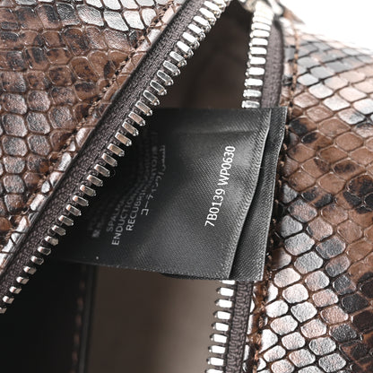Stella McCartney Faux Snake Print Ryder Crossbody Bag Espresso 7 of 10