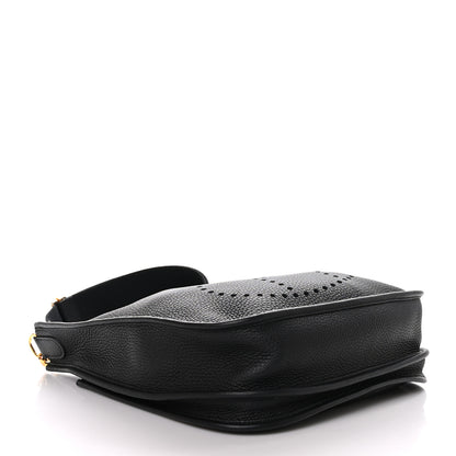 Hermes Taurillon Clemence Evelyne III PM Black 4 of 10