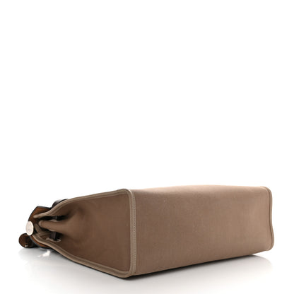 Hermes Vache Hunter Toile Herbag Zip 31 PM Etoupe Ebene 5 of 10
